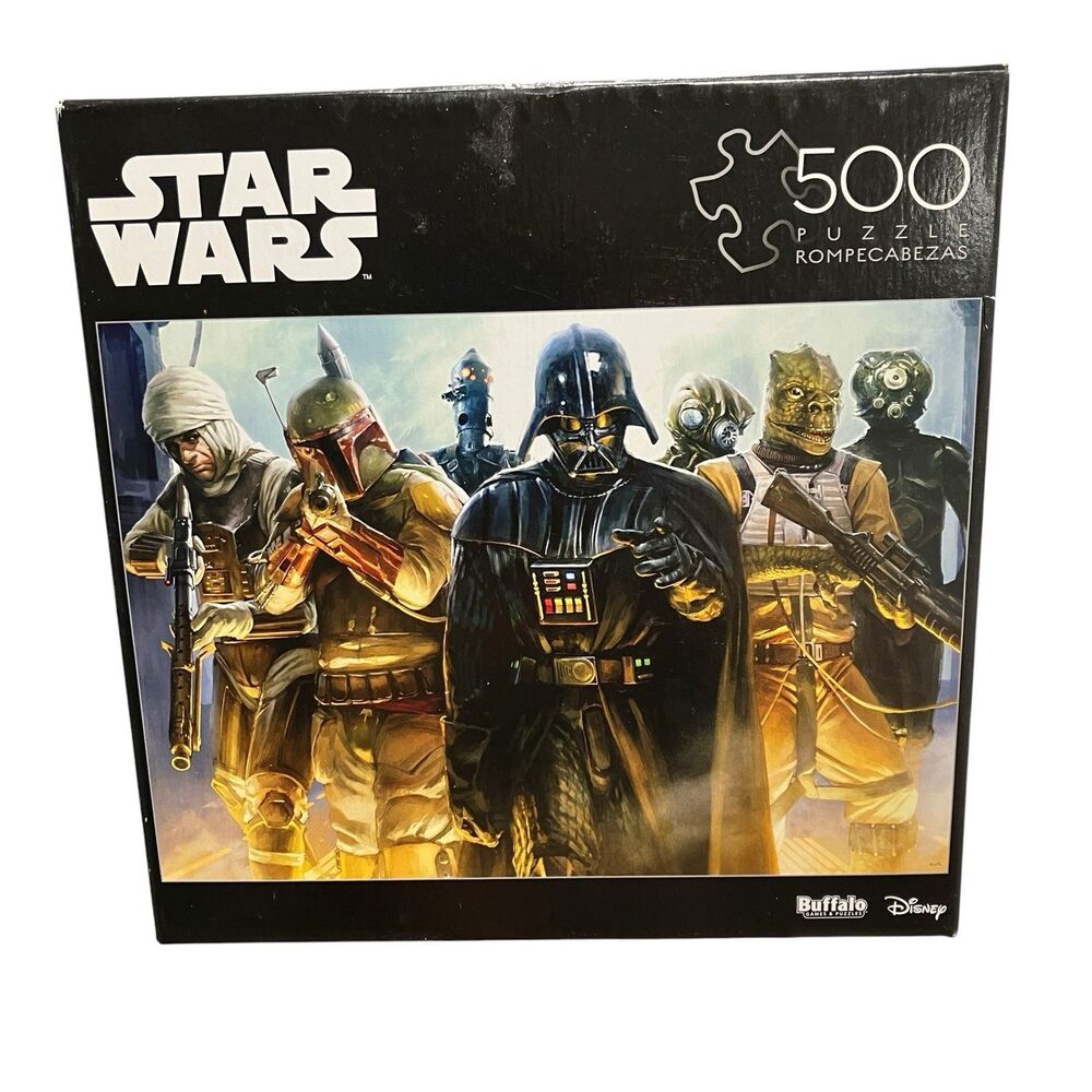 Star Wars Darth Vader Bounty Hunters 500 Piece Buffalo Games Jigsaw Puzzle